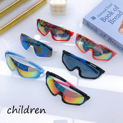 2025 Sunglasses Children's Cycling Glasses Cool Pilot's Boys, Baby For Girls Casual And Personalized Large Frame