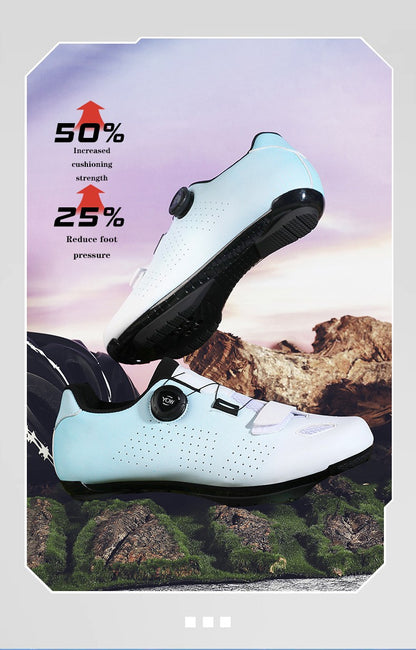 MTB Cycling Shoes Men Sports Dirt Road Bike Shoes Flat Speed Cycling Sneakers Flats Mountain Bicycle Footwear SPD Cleats Shoes