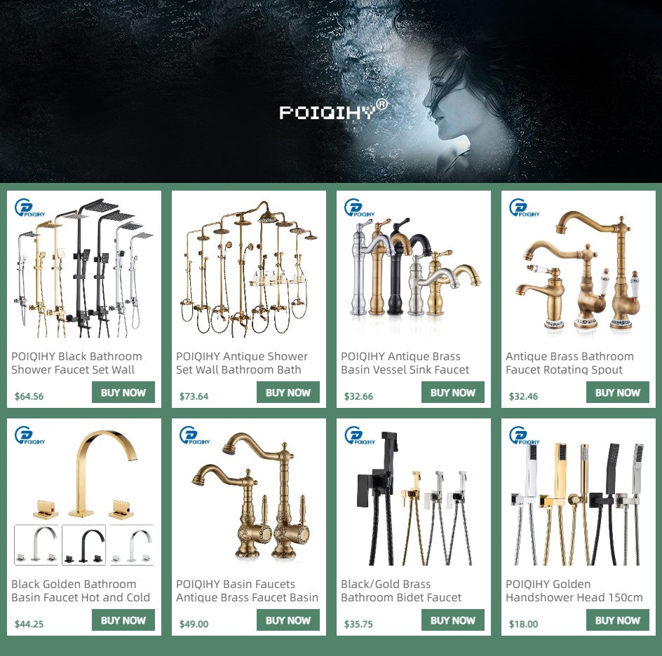 POIQIHY Torneira de Pia de Banheiro Retrô de Latão Antigo, Montada em Deck, Furo Único, Água Quente e Fria, Misturador de Água Quente e Fria, Torneira de Banheiro 1 Furo