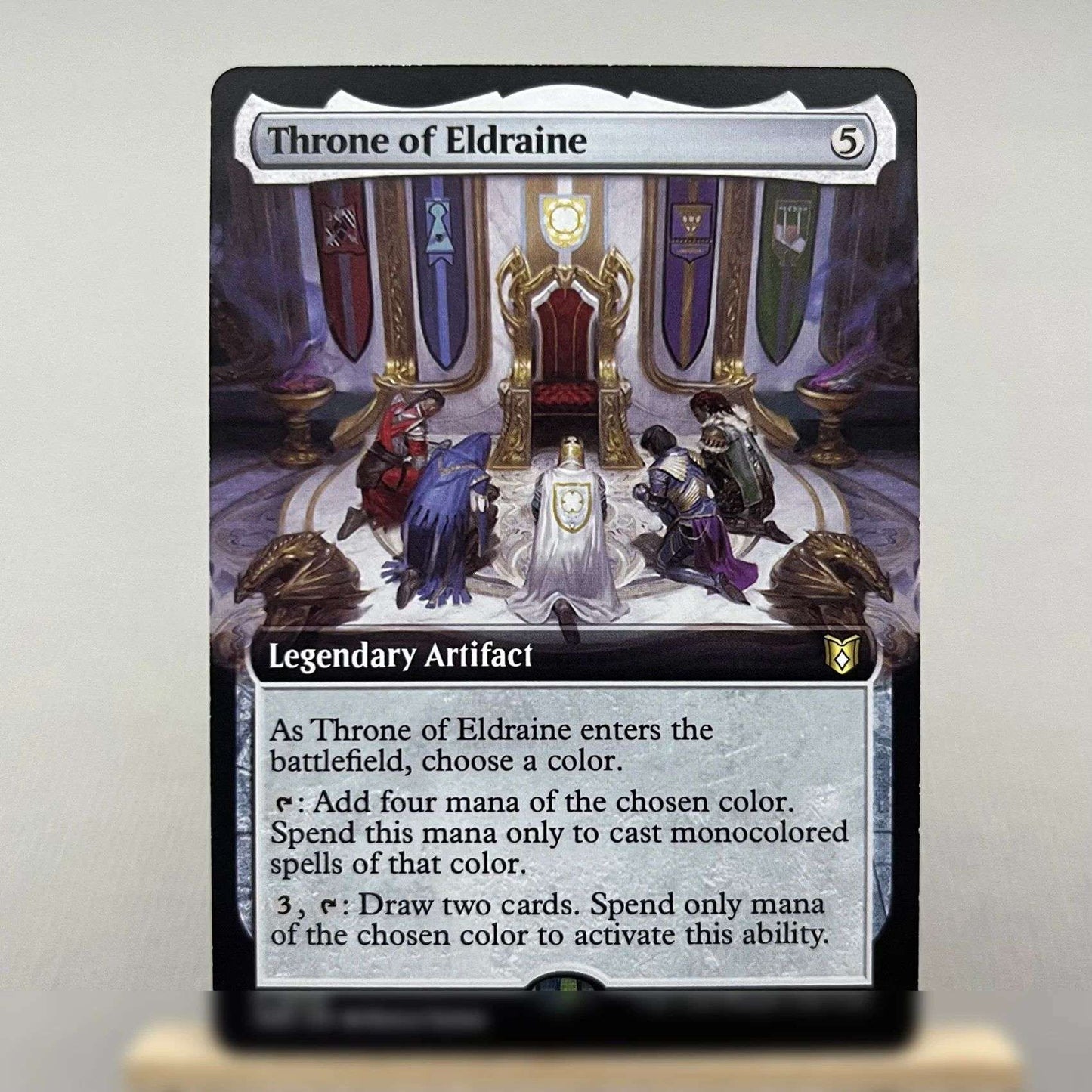 WOT SPG LCC WOE LCI HOLO4-02 Cartas TCG para Jogo em Casa Proxy mágico da Mana Crypt Rhystic Study Lord of Underworld gather