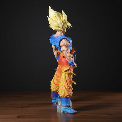 27cm Dupla Face Dragon Ball Z Son Goku Figure Super Saiyan Son Goku Bonecos de Ação Estátua de Pvc Coleção Modelo Brinquedos de Presente