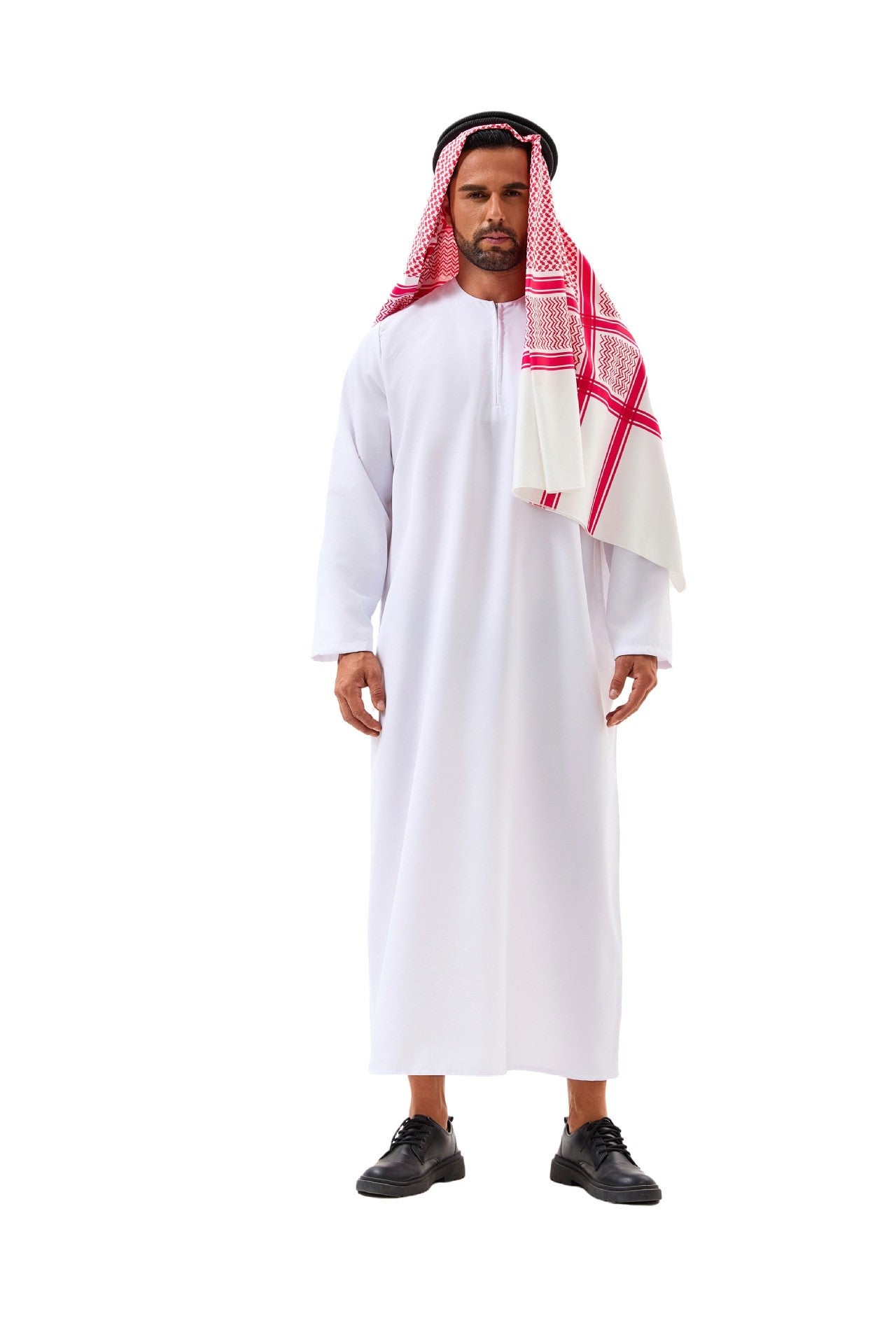 New Arab Emirate Costume Shepherd Rich Arab Prince Adult Role Playing Fantasia Halloween Carnival Costume Hot Selling