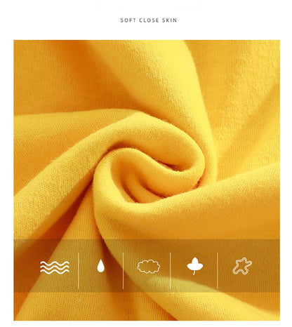 Cotton Children Pajamas Sets Unisex Soft Comfort Warm Cute Cartoon Printed Suitable Boys Girls Perfect for Autumn Winter Warmth