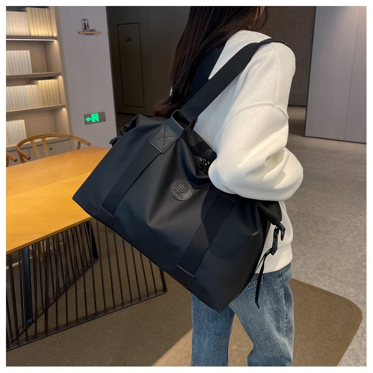 Travel bag Men's and women's tote bag Large capacity travel duffel Yoga exercise  Oxford cloth waterproof fitness bag