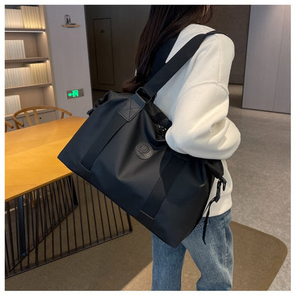 Travel bag Men's and women's tote bag Large capacity travel duffel Yoga exercise  Oxford cloth waterproof fitness bag