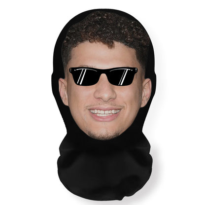 1 PCS 3D Seamless Mask Realistic Face Masks Summer Sunshade Mask Head Scarf Cosplay Role Balaclava Headgear Funny Face Printed