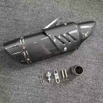Universal 51mm Muffler Escape Stainless Motorcycle Exhaust AKR for Ninja Z400 250 Z900 ZX6R KTM RC 125 250 390 for YAMAHA R6 R3