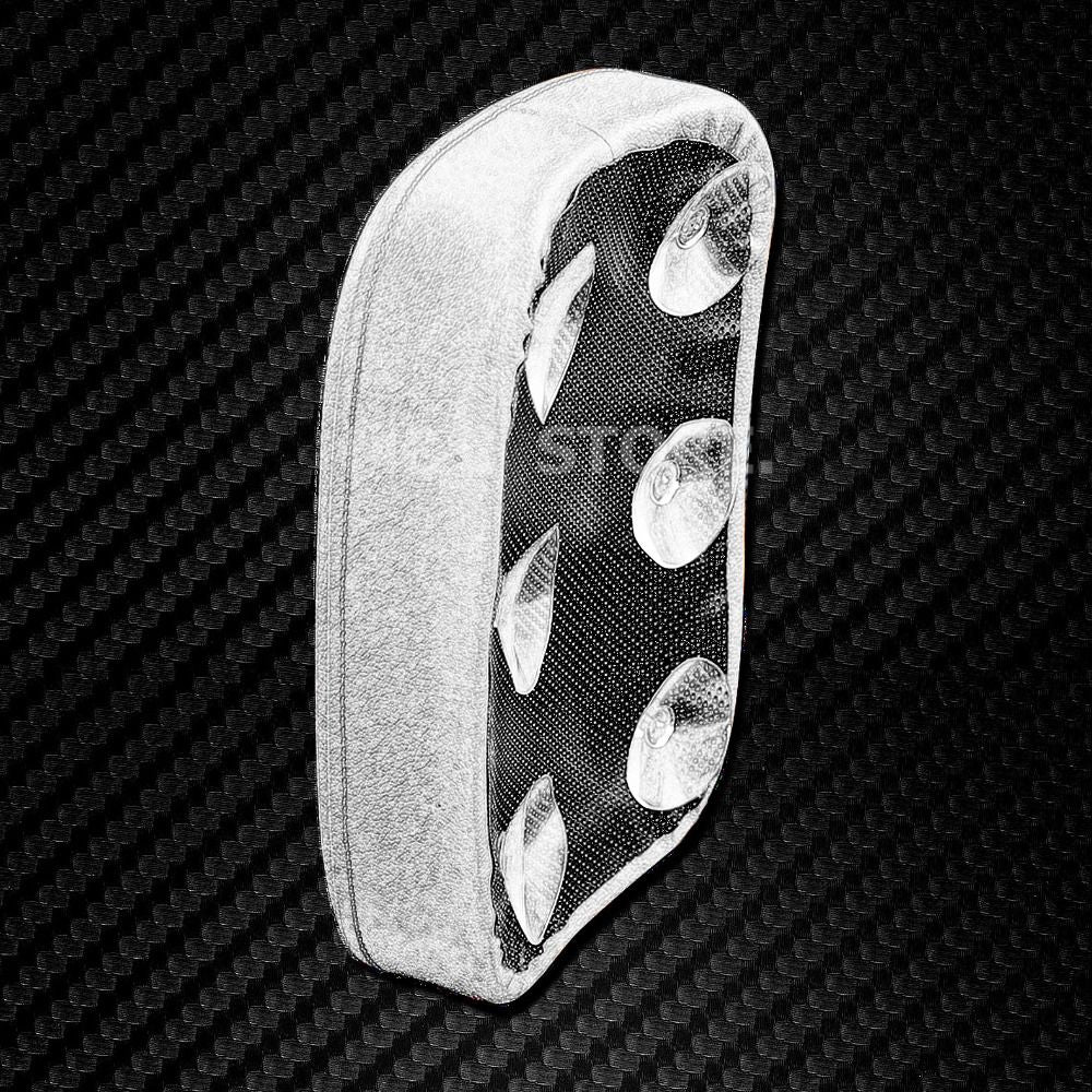 Almofada de Assento Traseiro para Passageiro de Moto Banco Almofadado com 6 Ventosas / 8 Ventosas para Harley Touring Sportster XL1200 Dyna Chopper Custom