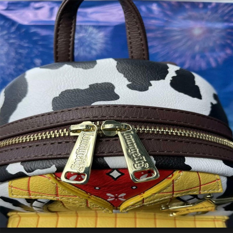 Loungefly Pixar Toy Story Moments Procurando Monstros Universidade Jogos de Susto Mini Mochila Coco Ernesto Cosplay Mochila