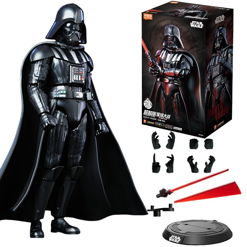 Blokees Star Wars Trooper Stormtrooper Darth Vader Bonecos de Ação Modelo Brinquedos de Montar Enfeite de Mesa Presentes de Aniversário