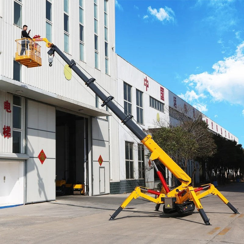 Spider Crane Factory Prices Full Automatic 5 Section Boom Type 5 Ton New Product 2020 Provided Engine Crane 3 Ton 6500