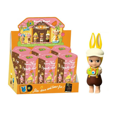 Novos bonecos Sonny Angel de 2025 da série "Enjoy The Moment", em caixas surpresa, mini figuras de anime, enfeites, bonecos de desenho animado, presente de Dia dos Namorados para desktop