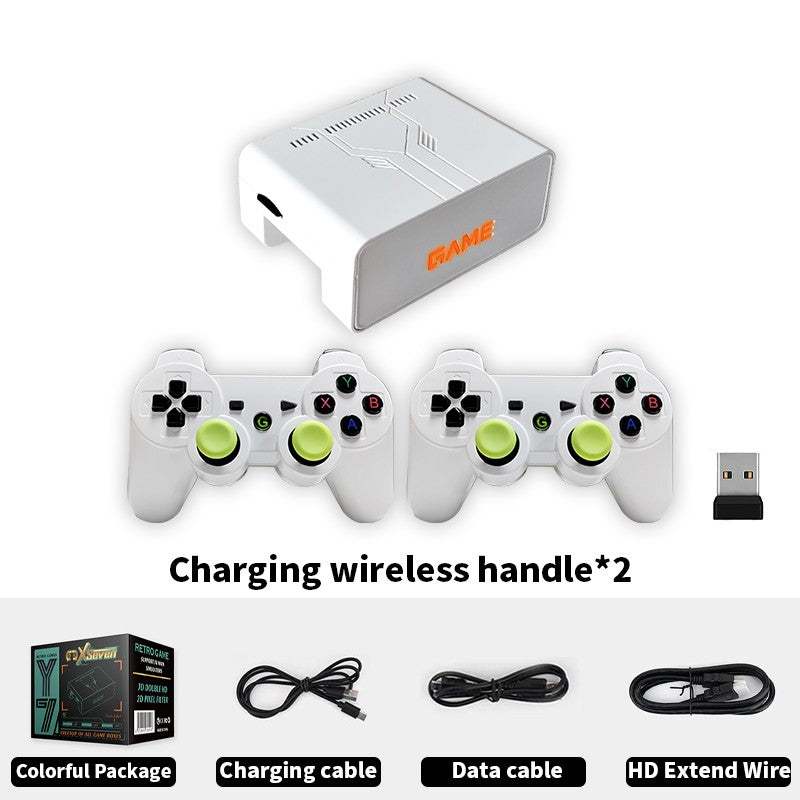 2026 New Coopreme Y7 X7 128G  Linux System 4K Video Game Console TV Box Wireless Controller Retro Game 10000+ Support PSP