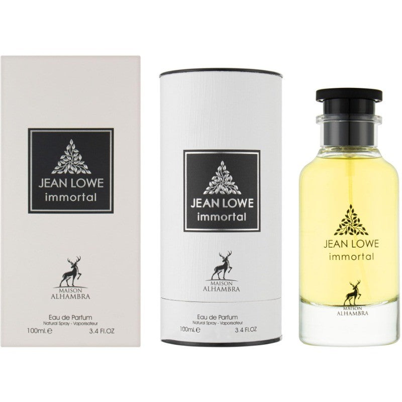 Perfume Feminino Árabe 100ML Maison Alhambra Jean Lowe Immortal Alhambra Jean Lowe Vibe Colônia Masculina Perfume de Feromônio