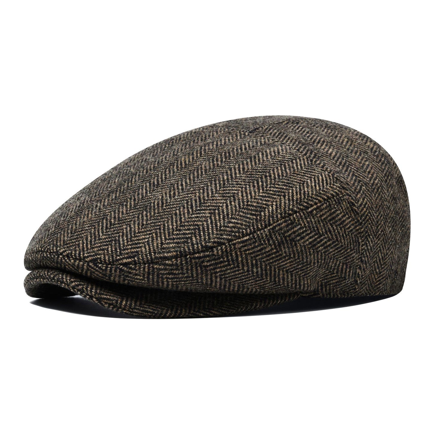 JANGOUL Men Wool Blend XL XXL Ivy Newsboy Cap Classic Tweed Gatsby Cabbie Flat Hat