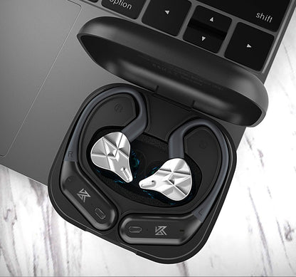 KZ AZ09 Pro True Wireless Headphones Bluetooth-Compatible 5.2 Upgrade Cable Wireless Earplugs Headset Noice Cancelling Earphones