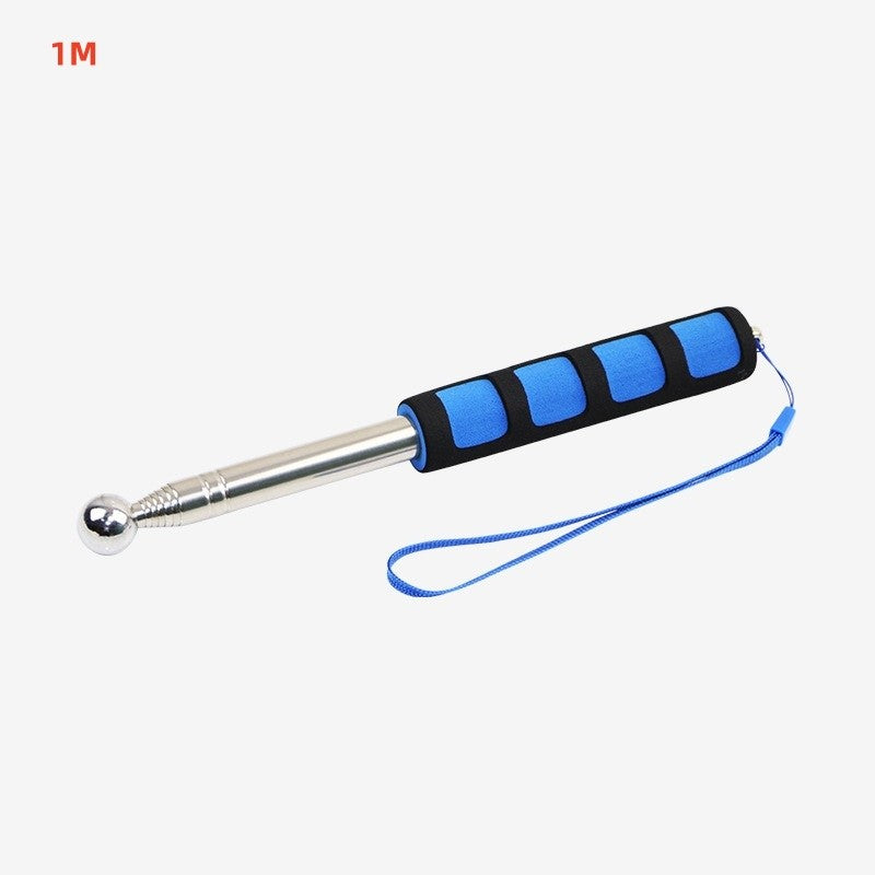 1M~1.3M Martelo de Tambor Oco Ferramenta de Inspeção de Casa Martelo de Tambor Oco Martelo de Tambor Telescópico de Aço Inoxidável Detecção de Azulejos