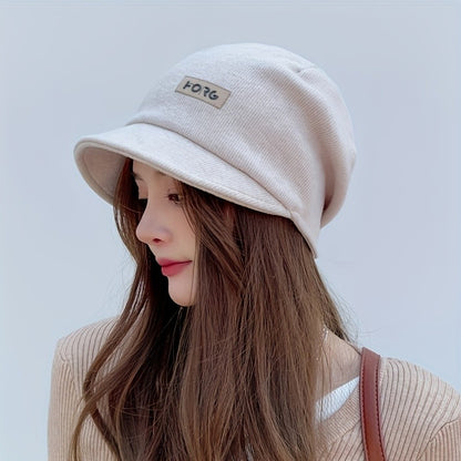 Autumn Winter Women Fisherman Hat New Fashion Outdoor Casual Peaked Cap Suitable for Giving Girlfriends Christmas Holiday Gifts