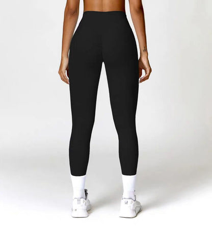 Summer Hot Sale Yoga Leggings Women High Waisted Hip Lifting Ruched Tights Running Cycling Pants Breathable Sports Leggings