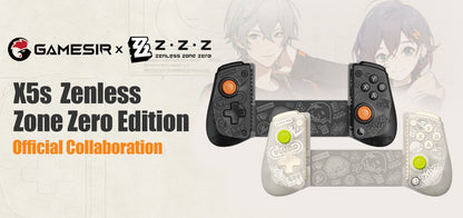 GameSir X5s Phone Gamepad for Android iOS Nintendo Switch 2/1 PC Wireless Controle Tri-mode Connectivity Hall Effect Sticks