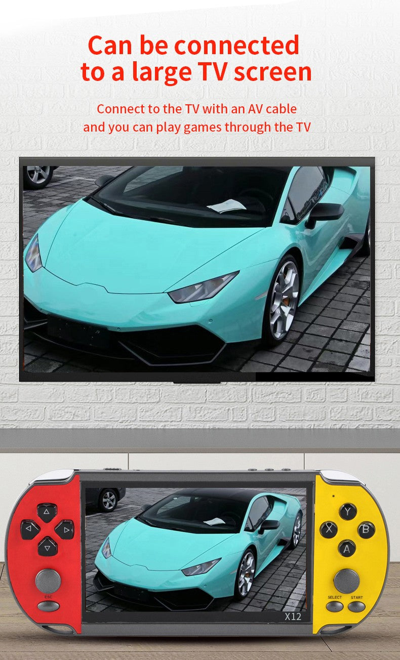 Portable Handheld Videogame TV Retro Video Game Console Arcade Player for Children Mini Machine Emulator Retrogame Gaming Device
