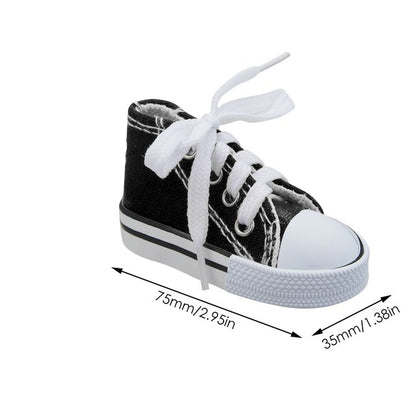 Patinho Engraçado de Apoio Lateral de Moto Mini Sapato Bicicleta Suporte de Pé Moto Cavalete 7,5cm Acessórios de Brinquedo