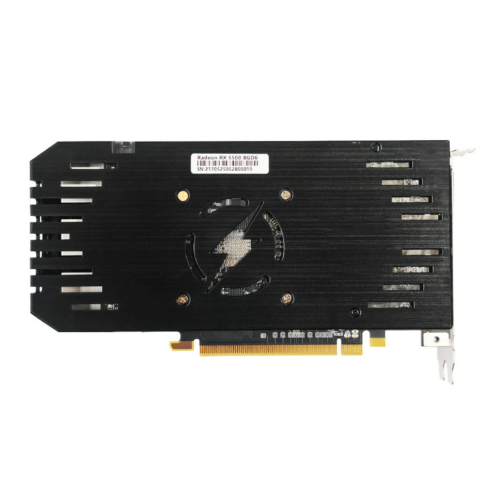 Placa de Vídeo MLLSE RX 5500 8 GB para Jogos 7 NM 128 bits GDDR6 8 pinos PCI Express 4.0 x 8 1717 MHz DP*3 Desktop
