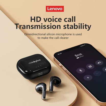 Original Lenovo LP40 Plus Earphones TWS LP40 II Wireless Bluetooth 5.3 Headphones Sport Noise Reduction Touch Control Earbus New