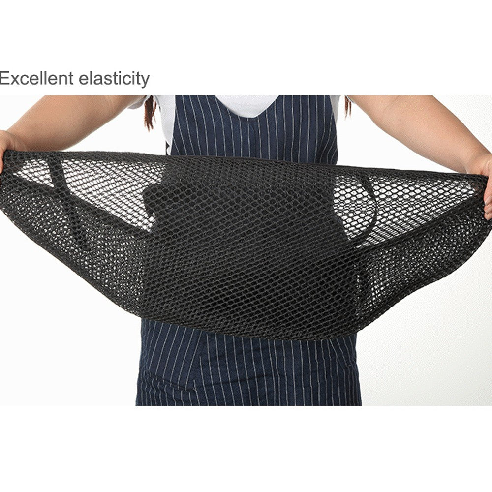 AUTCOAT 1 Peça Capa de Assento de Moto Scooter Ciclomotor Malha 3D Respirável Almofada Antiderrapante S-6XL