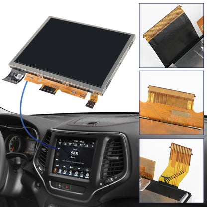 Tela LCD Uconnect 4C de 8,4 polegadas TDO-XGA084 para rádio navegador Jeep Grand Cherokee 2018-2024 TDO-XGA08400001