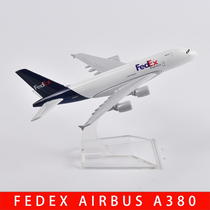 JASON TUTU Emirates Airbus A380 Aeronave Diecast Metal 1/400 Escala Miniatura Avião Modelo Aviões Dropshipping