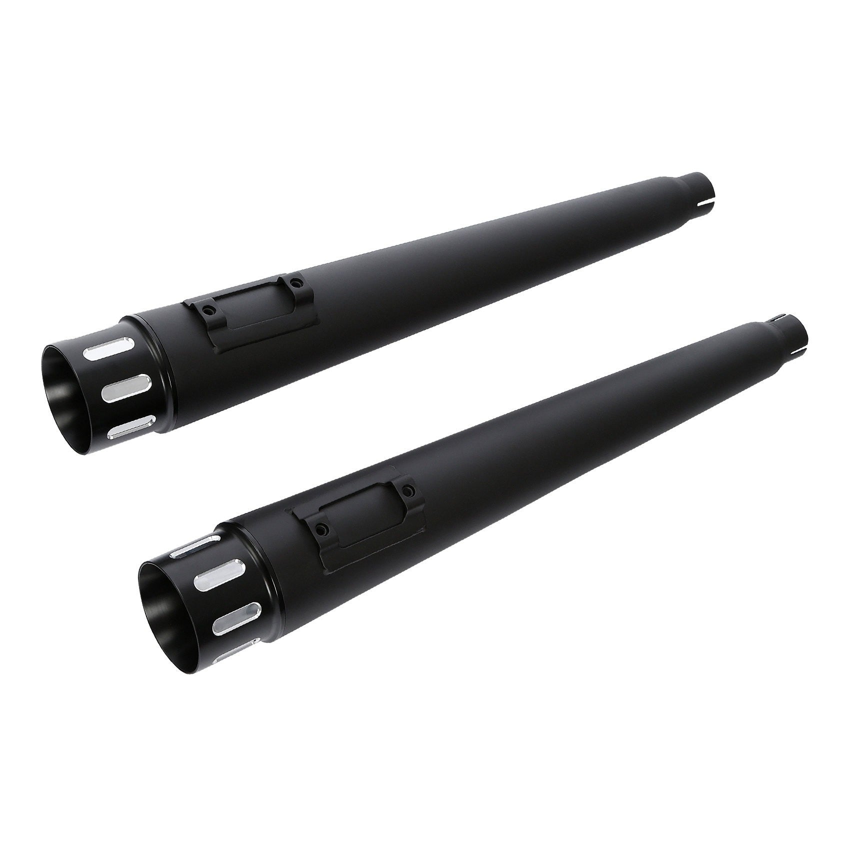 Motorcycle 4" Slip-on Mufflers Exhaust Pipes For Harley Touring Electra Street Glide 1995-2016