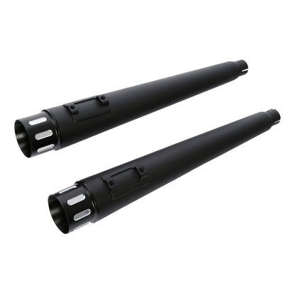 Motorcycle 4" Slip-on Mufflers Exhaust Pipes For Harley Touring Electra Street Glide 1995-2016