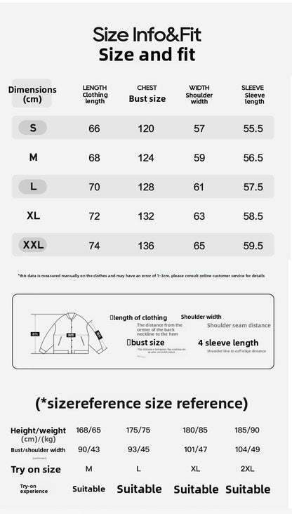 Maxbarley Trendy Cotton Jacket Men Autumn 2025 Hip-Hop Stitching Windproof Lapel Jackets K-Pop Antique Washed Motorcycle Coat