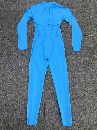 One-piece Yoga Jumpsuit Women Long Sleeved Set Quick Drying Yoga suit Gym Training Suit  Sportswear Bodysuits Women Fitness Set