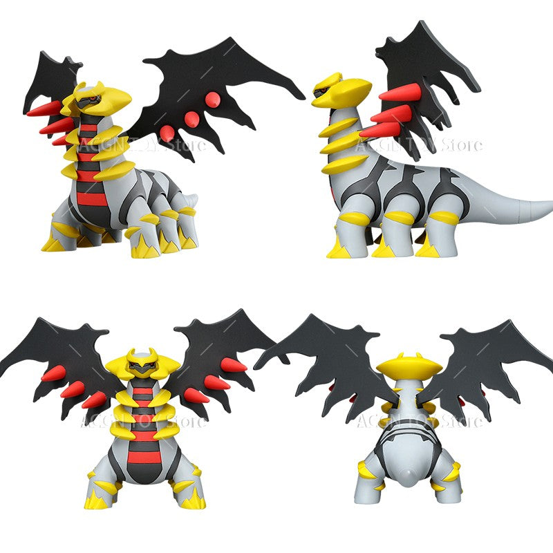 Bonecos e figuras de ação Pokémon TOMY originais: Zacian, Zamazenta, Reshiram, Arceus, Lunala, Rayquaza, Giratina, Zygarde, Palkia, Kyogre - Brinquedos de PVC
