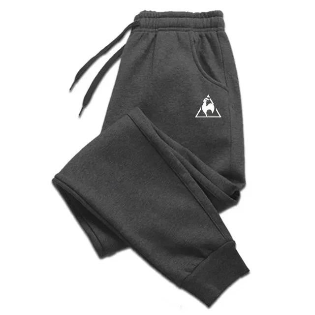 2025Spring and Autumn Fleece Men's Pants Casual Pants Men's Sports Jogging Pants Sweatpants Men's Harajuku Street S-3XL Pants