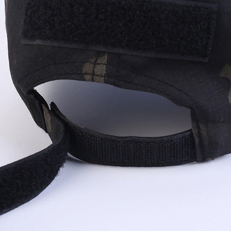Boné Ajustável Multicam Camuflagem Tático Airsoft Pesca Caça Caminhada Basquete Tela Snapback Esportivo ao ar Livre