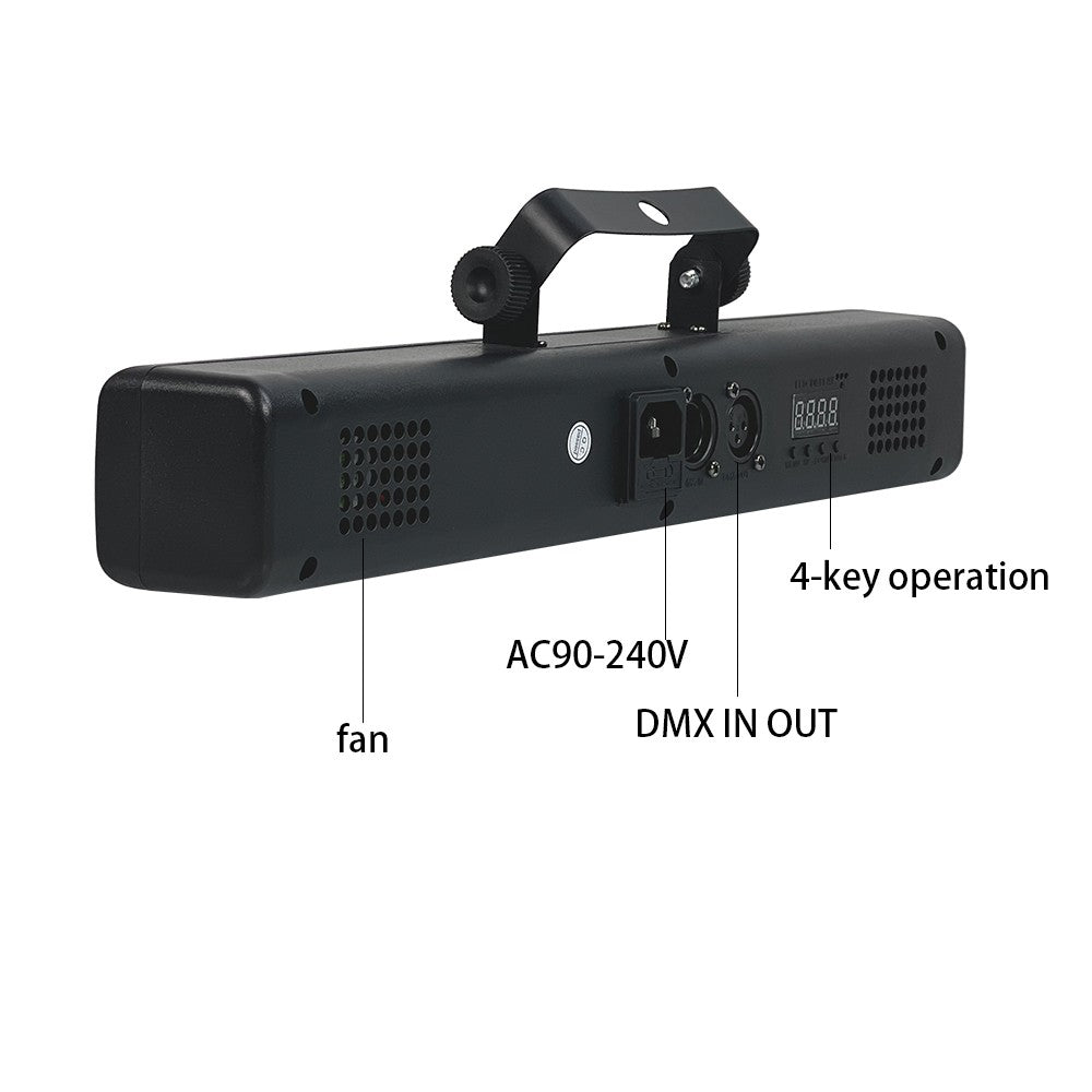 9X12W Remote LED PAR Light / Disco Light RGBW Par / LED Wash Light Stage DJ Equipment