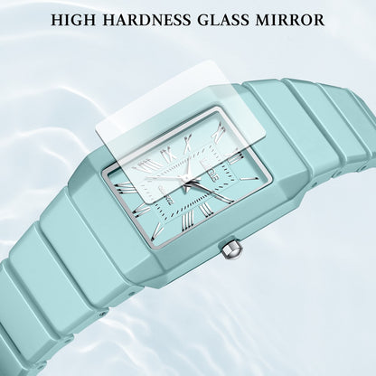 New Fashion LIGE Elegant Quartz Woman Watch Top Brand Luxury Ceramic Strap Waterproof Simple Dial Watches for Women Ladies Gifts