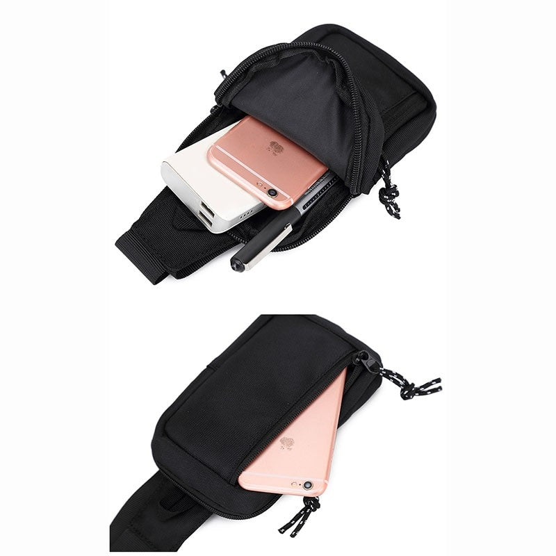 New Men Shoulder Bag Fashion Oxford Sports Shoulder Chest Bag Mini Crossbody Messenger Bags Handbags Casual Travel Phone Bags