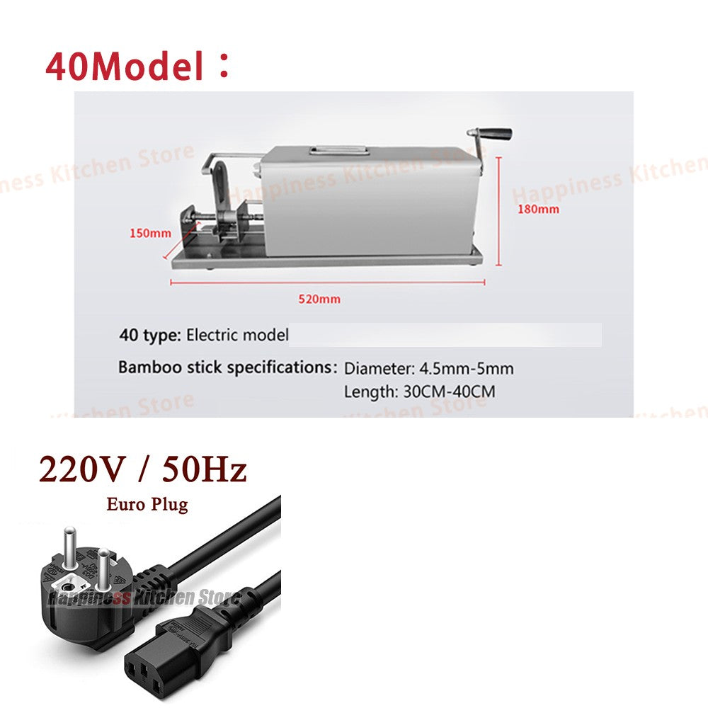Commercial Spiral Potato Making Machine Potato Twister Automatic Stretch Potato Stick Maker Stainless Steel Food Processor