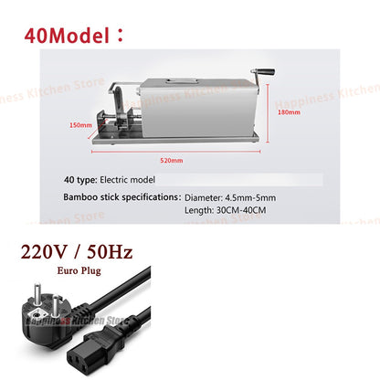 Commercial Spiral Potato Making Machine Potato Twister Automatic Stretch Potato Stick Maker Stainless Steel Food Processor