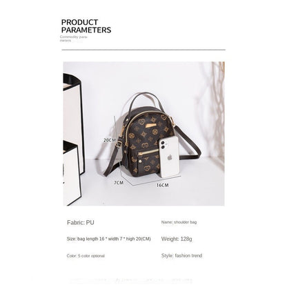 Flower backpack 2022 ladies bag fashion backpack women's bag bag women's fresh and sweet student school bag