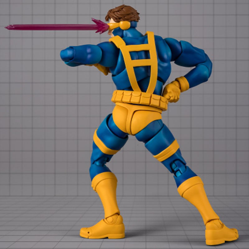 Bandai S.H.Figuarts X-MEN Model Kit Genuíno SHF Cyclops Gamer Verse Anime Action Figure Coleção Modelo Brinquedos Presentes de Natal