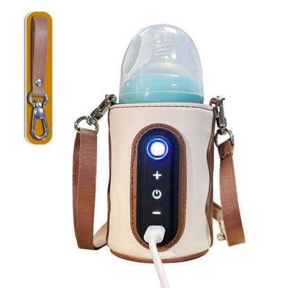 J15U Convenient USB Baby Bottle Warmer Case Travel Friendly USB Baby Bottle Heating