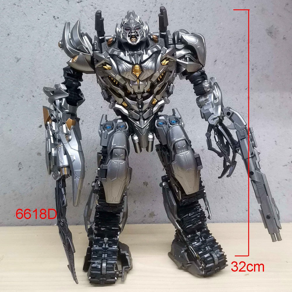 Brinquedos Robô Transformável 30CM Optimus Prime Star Commander Magatron Carro Bumblebe Boneco de Ação do Filme Modelo Anime de Deformação