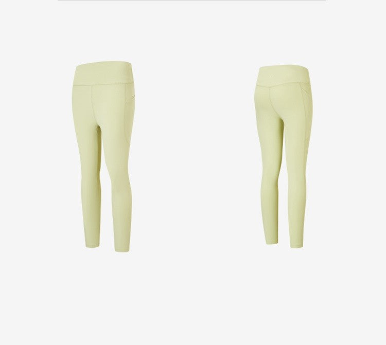 Xtep Comprehensive Trainning Yoga Pants  For Women 2024 Autumn Comfortable Resilient Sweatpants Skinny Bottoms 876328580095";;VERDADEIRO;;"green,L