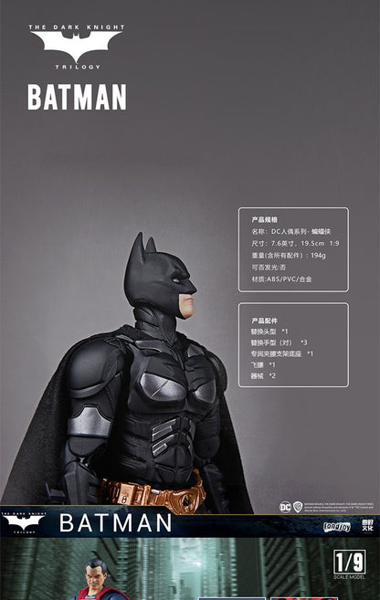Liga da Justiça Boneco Batman Bonecos de Ação Superman Aquaman Mera Arlequina Modelos de Coleção em PVC Brinquedos de Presente