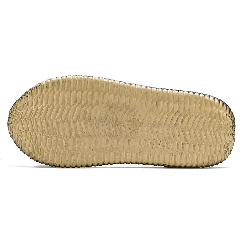 Original Summer Men's Straw Sandals Mens Casual Shoes Personality Wear-resistant Sandal for Men Outdoor Beach Flip-flop